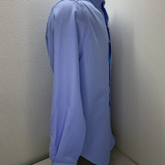 NEW ROBERT GRAHAM Kane Long-Sleeve Button-Down Shirt – Light Blue – Size 16 - Picture 10 of 14